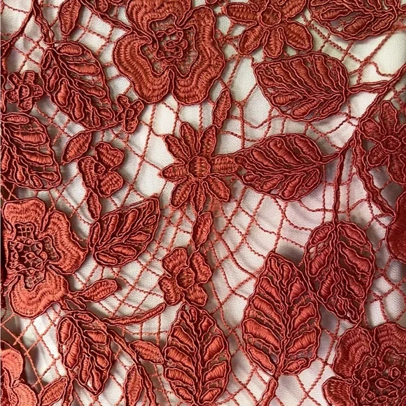 CULT GAIA Mackenzie Corded Sienna Lace Blazer Jacket Sz 4 Amended Buttons - Picture 3 of 11